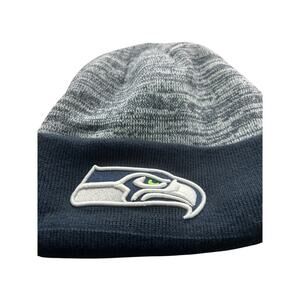 NWOT- Authentic NFL Seattle Seahawks fleece Beanie